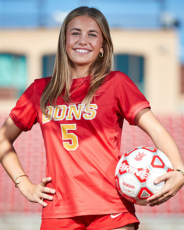 Cathedral Catholic Girls Varsity Soccer Team Media Day