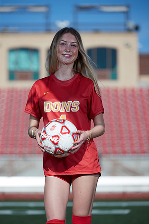 Cathedral Catholic Girls Varsity Soccer Team Media Day