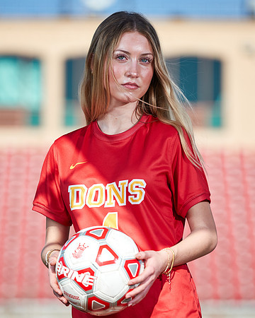 Cathedral Catholic Girls Varsity Soccer Team Media Day