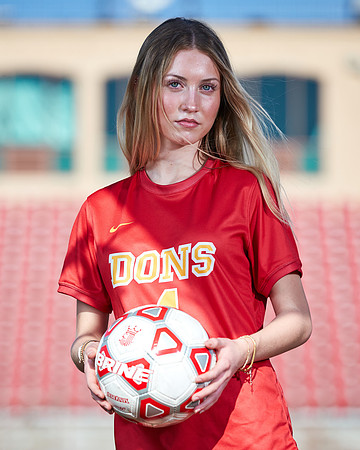 Cathedral Catholic Girls Varsity Soccer Team Media Day