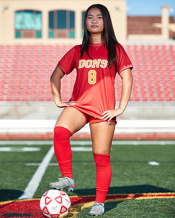 Cathedral Catholic Girls Varsity Soccer Team Media Day