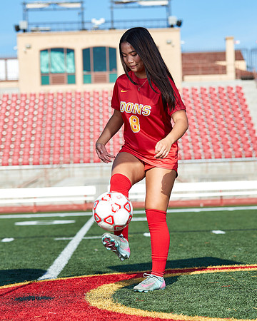 Cathedral Catholic Girls Varsity Soccer Team Media Day