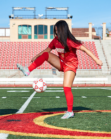 Cathedral Catholic Girls Varsity Soccer Team Media Day