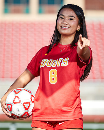 Cathedral Catholic Girls Varsity Soccer Team Media Day