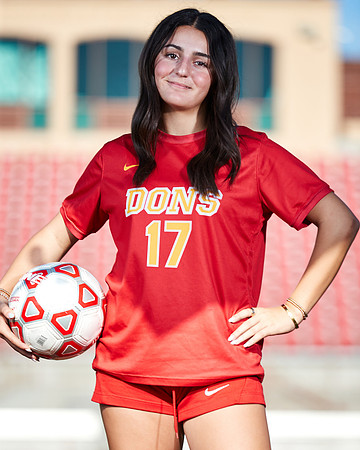 Cathedral Catholic Girls Varsity Soccer Team Media Day