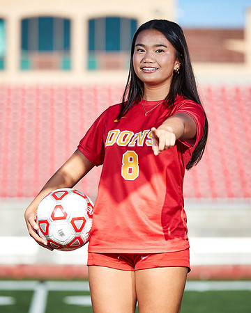 Cathedral Catholic Girls Varsity Soccer Team Media Day