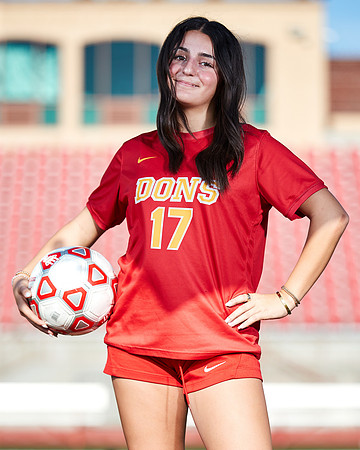 Cathedral Catholic Girls Varsity Soccer Team Media Day