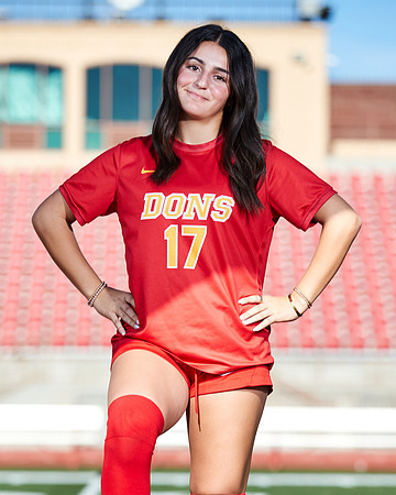Cathedral Catholic Girls Varsity Soccer Team Media Day