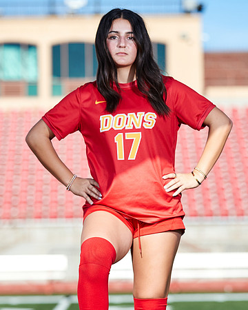 Cathedral Catholic Girls Varsity Soccer Team Media Day