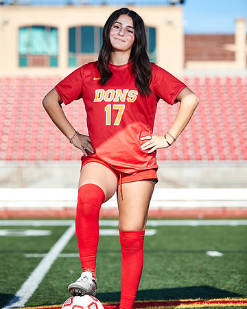 Cathedral Catholic Girls Varsity Soccer Team Media Day