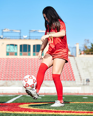 Cathedral Catholic Girls Varsity Soccer Team Media Day