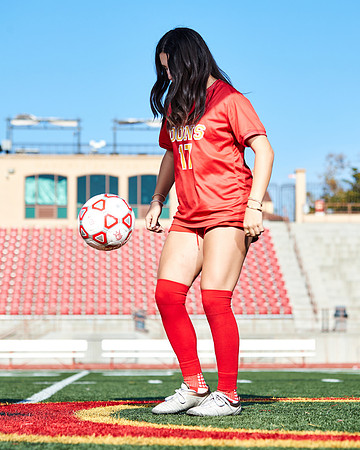 Cathedral Catholic Girls Varsity Soccer Team Media Day
