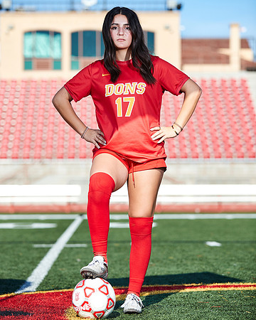 Cathedral Catholic Girls Varsity Soccer Team Media Day