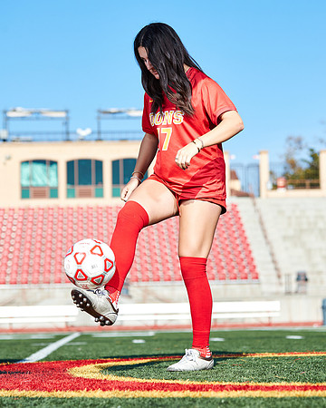 Cathedral Catholic Girls Varsity Soccer Team Media Day