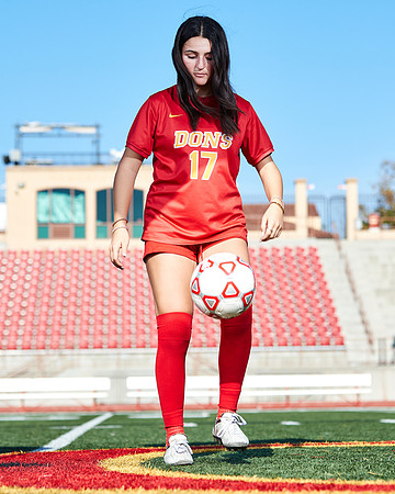 Cathedral Catholic Girls Varsity Soccer Team Media Day