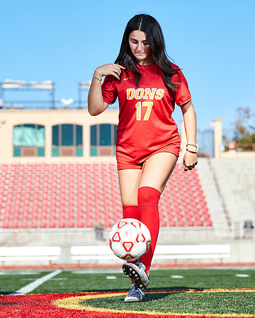 Cathedral Catholic Girls Varsity Soccer Team Media Day