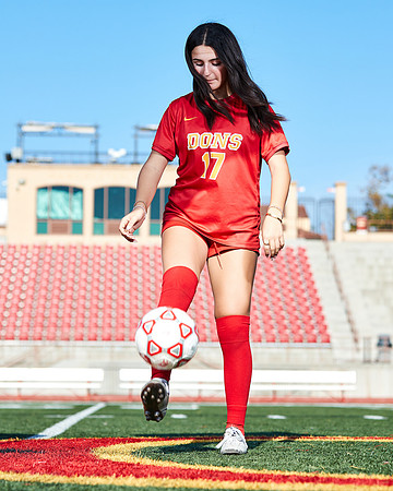 Cathedral Catholic Girls Varsity Soccer Team Media Day