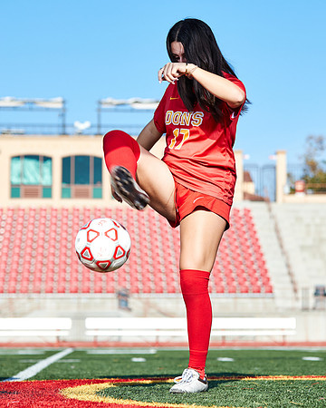 Cathedral Catholic Girls Varsity Soccer Team Media Day