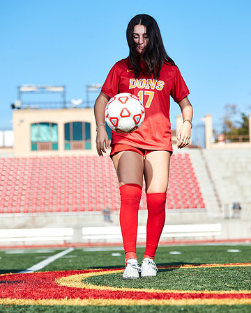 Cathedral Catholic Girls Varsity Soccer Team Media Day