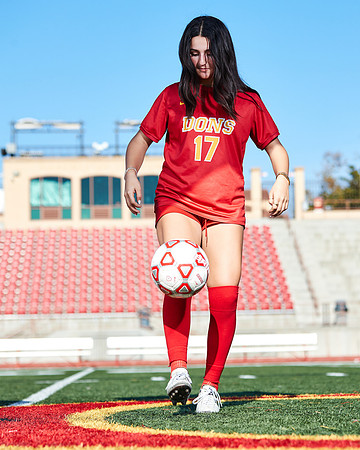 Cathedral Catholic Girls Varsity Soccer Team Media Day