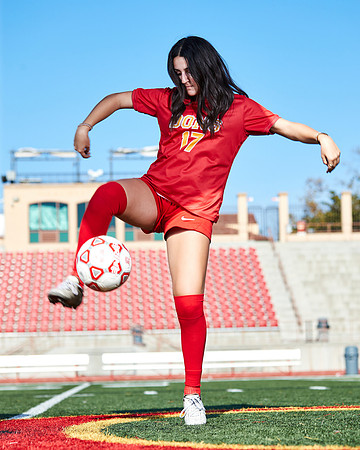 Cathedral Catholic Girls Varsity Soccer Team Media Day
