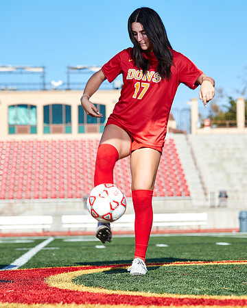 Cathedral Catholic Girls Varsity Soccer Team Media Day