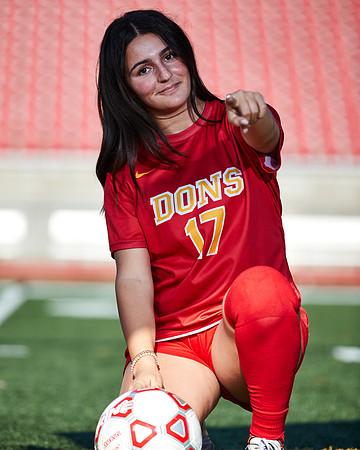 Cathedral Catholic Girls Varsity Soccer Team Media Day