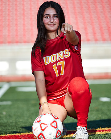 Cathedral Catholic Girls Varsity Soccer Team Media Day