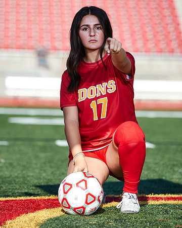 Cathedral Catholic Girls Varsity Soccer Team Media Day