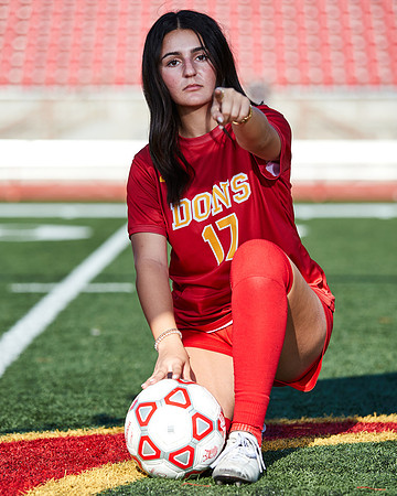 Cathedral Catholic Girls Varsity Soccer Team Media Day
