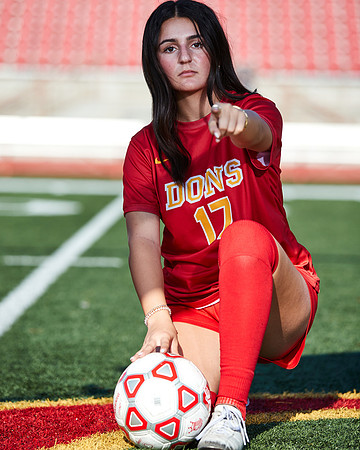 Cathedral Catholic Girls Varsity Soccer Team Media Day