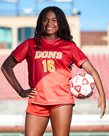 Cathedral Catholic Girls Varsity Soccer Team Media Day