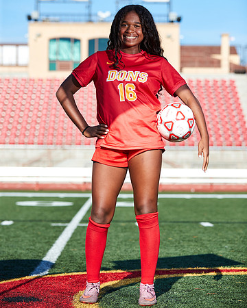 Cathedral Catholic Girls Varsity Soccer Team Media Day