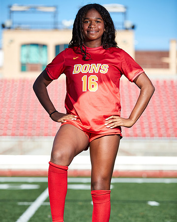 Cathedral Catholic Girls Varsity Soccer Team Media Day