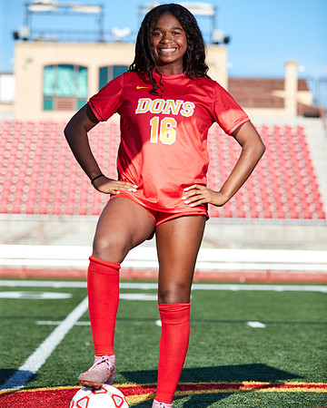 Cathedral Catholic Girls Varsity Soccer Team Media Day