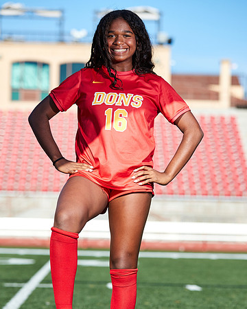 Cathedral Catholic Girls Varsity Soccer Team Media Day