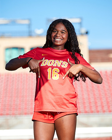 Cathedral Catholic Girls Varsity Soccer Team Media Day
