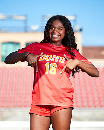 Cathedral Catholic Girls Varsity Soccer Team Media Day
