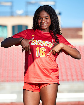 Cathedral Catholic Girls Varsity Soccer Team Media Day