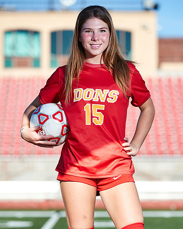 Cathedral Catholic Girls Varsity Soccer Team Media Day