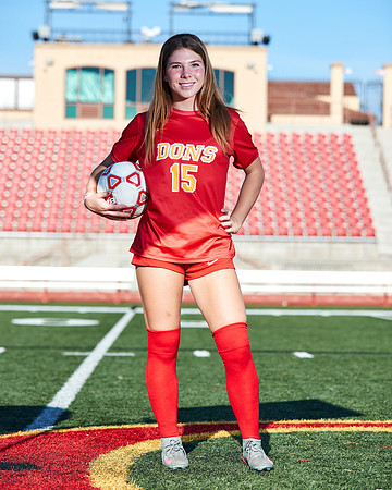 Cathedral Catholic Girls Varsity Soccer Team Media Day