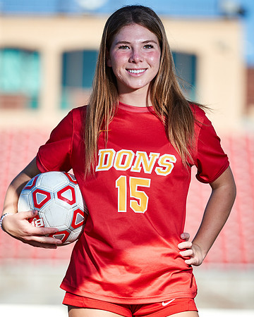Cathedral Catholic Girls Varsity Soccer Team Media Day