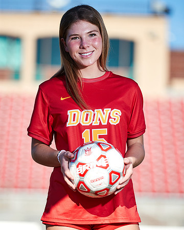 Cathedral Catholic Girls Varsity Soccer Team Media Day