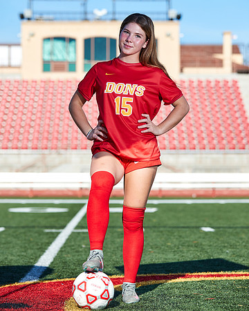 Cathedral Catholic Girls Varsity Soccer Team Media Day