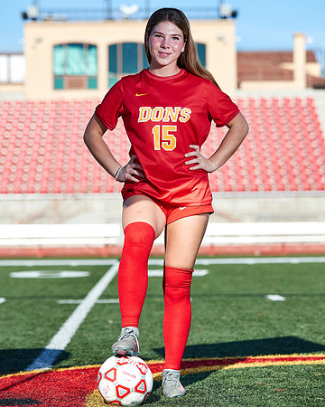 Cathedral Catholic Girls Varsity Soccer Team Media Day