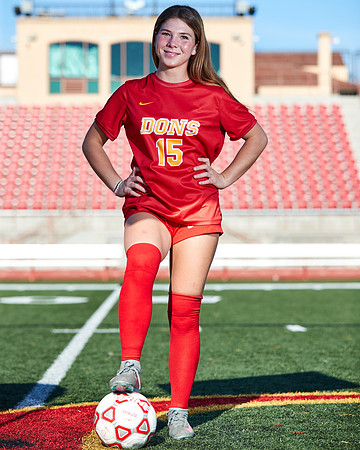 Cathedral Catholic Girls Varsity Soccer Team Media Day
