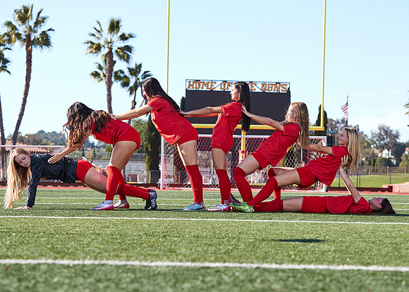 Cathedral Catholic Girls Varsity Soccer Team Media Day