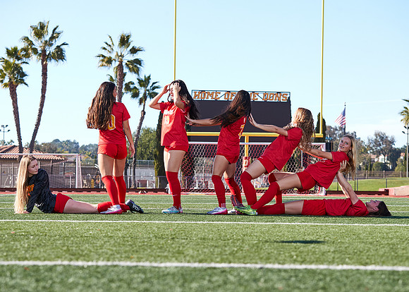 Cathedral Catholic Girls Varsity Soccer Team Media Day
