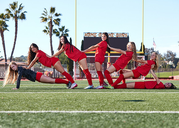 Cathedral Catholic Girls Varsity Soccer Team Media Day