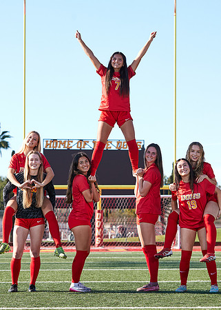 Cathedral Catholic Girls Varsity Soccer Team Media Day
